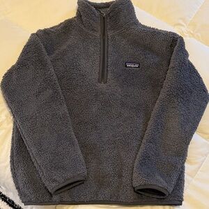 Patagonia Los Gatos Charcoal Fleece Quarter-Zip
